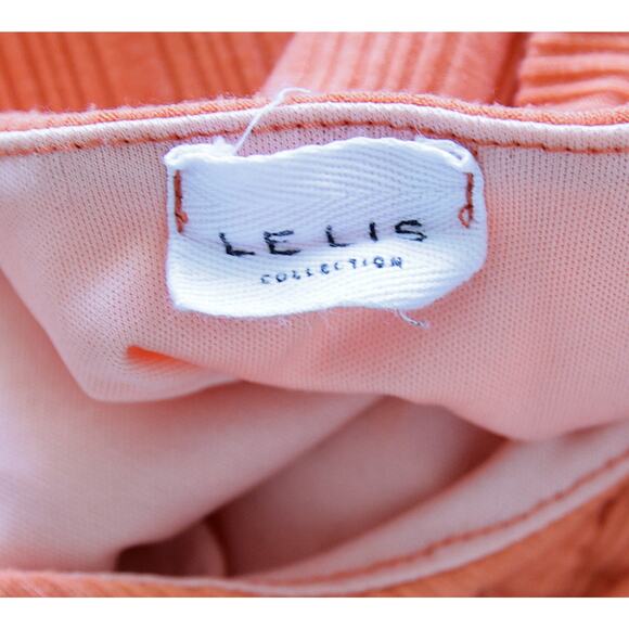 Le Lis orange RUCHED SLEEVELESS BODYCON DRESS size M - Picture 4 of 6